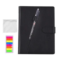 quality waterproof smart reusable notebook high tech erasable notebook a5 size with label sticker xmas gift
