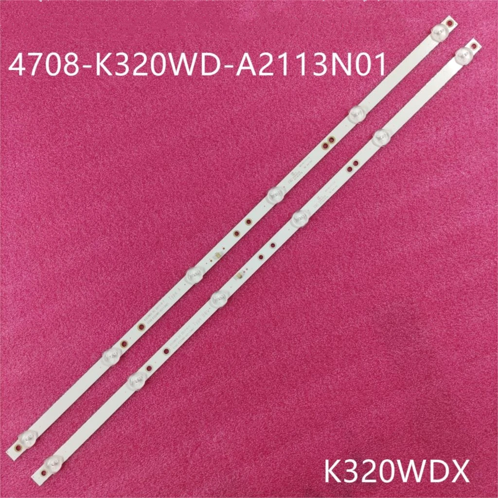

Светодиодные полосы для телевизора JIAMEN K320WDC1B K320WDC2B K320WDK3B LC320DXY(Sl)(A2) LC320DXY(SJ)(A7) 582 мм