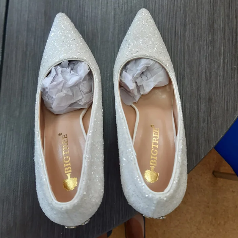 Женские туфли-лодочки на высоком каблуке и платформе