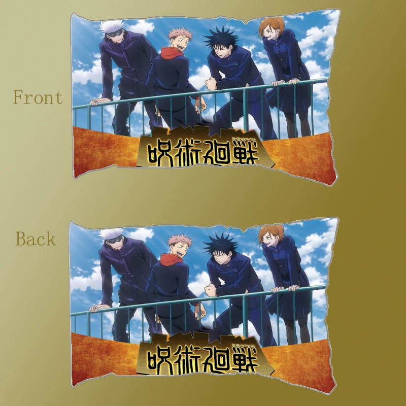 

Anime Dakimakura Pillow Case Jujutsu Kaisen Kugisaki Nobara Gojo Satoru Cover Home Decoration Accessories 60x40cm