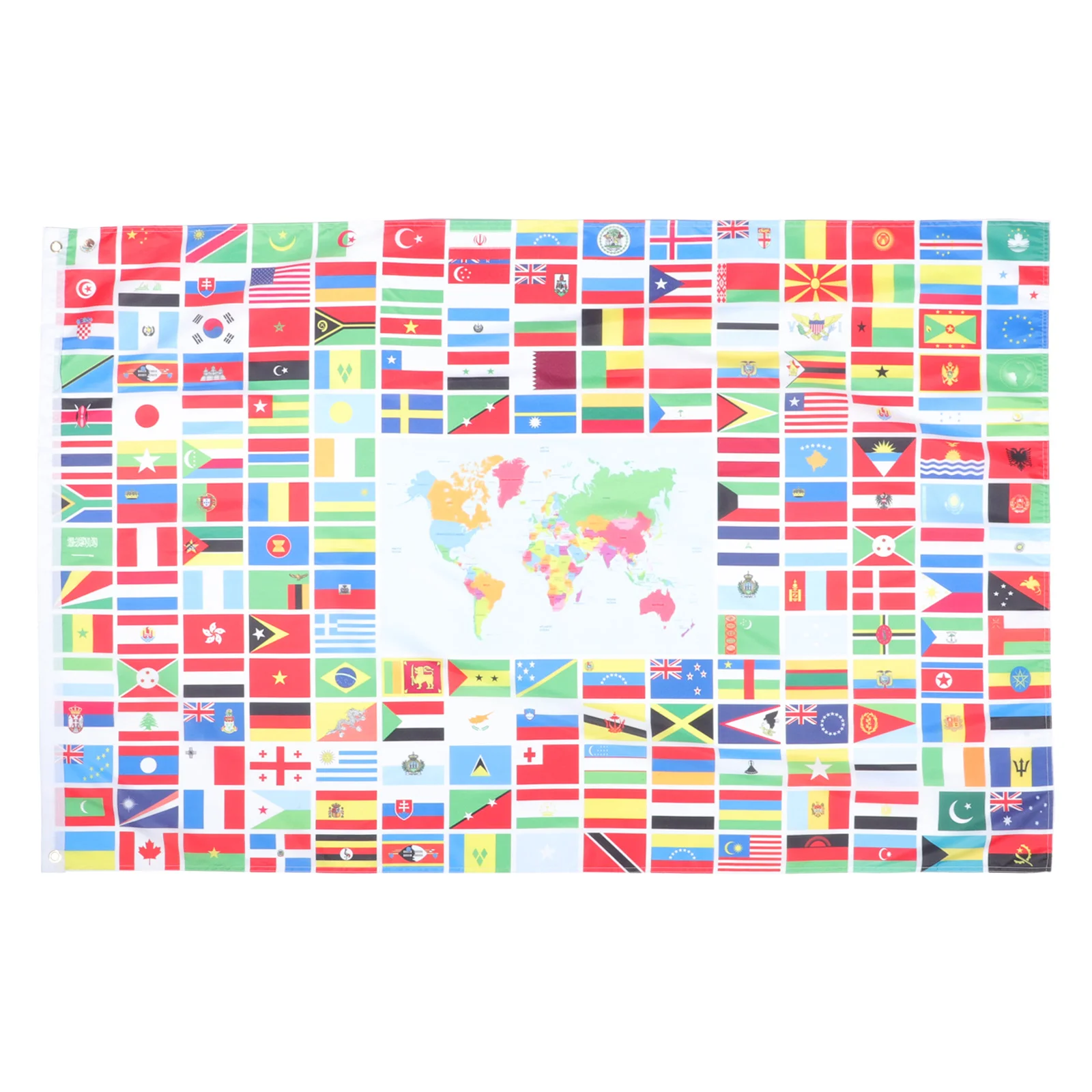 

Flag World Banner Flags International Country Party Decoration Bunting Backdrop National Global The Cup Decor Countries Football