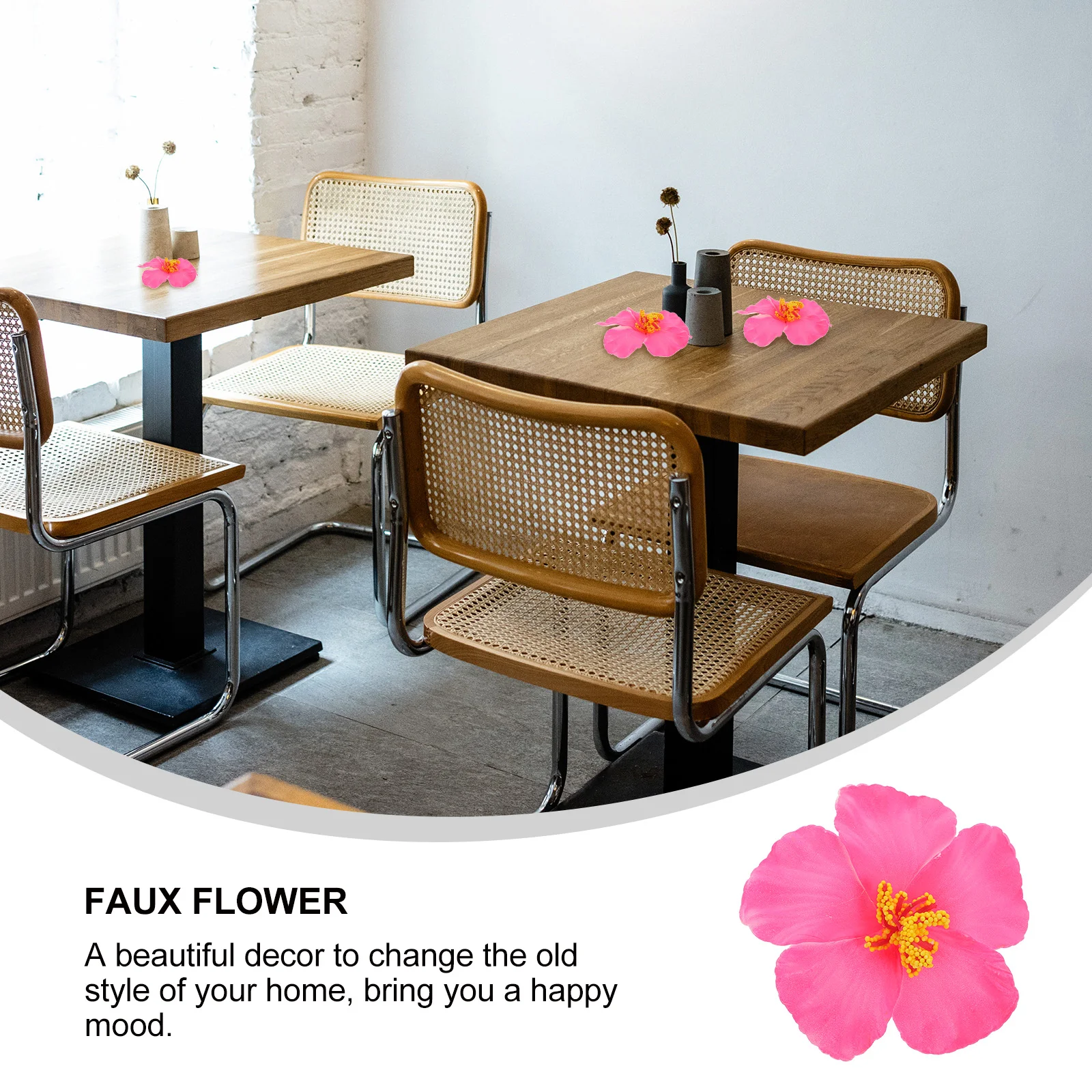 10 шт. украшения из цветов календулы искусственный гибискус ромашка банкетный