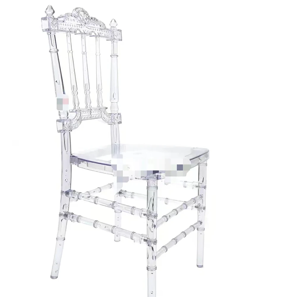 

New style acrylic wedding creative dining chair transparent acrylic chair for event dining