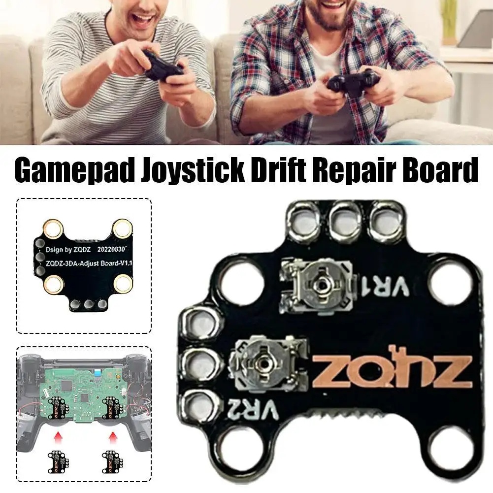 

Analog Stick Drift Fix Mod Reset Drift Thumbstick Resistance Calibration Plate For PS5 PS4/Xboxone Game Controller