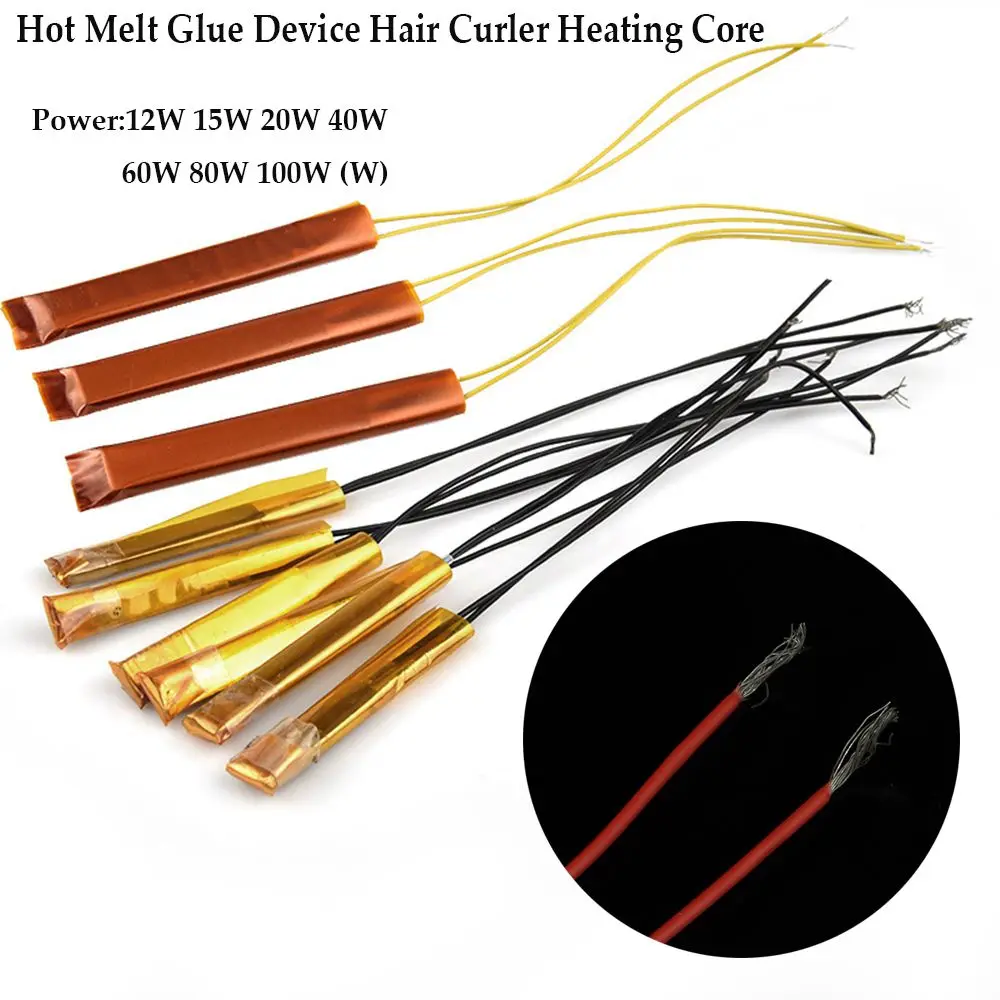 

Детали термоклея 220 В, нагревательный элемент PTC, керамический электроинструмент, аксессуары, Нагреватель клеевого устройства