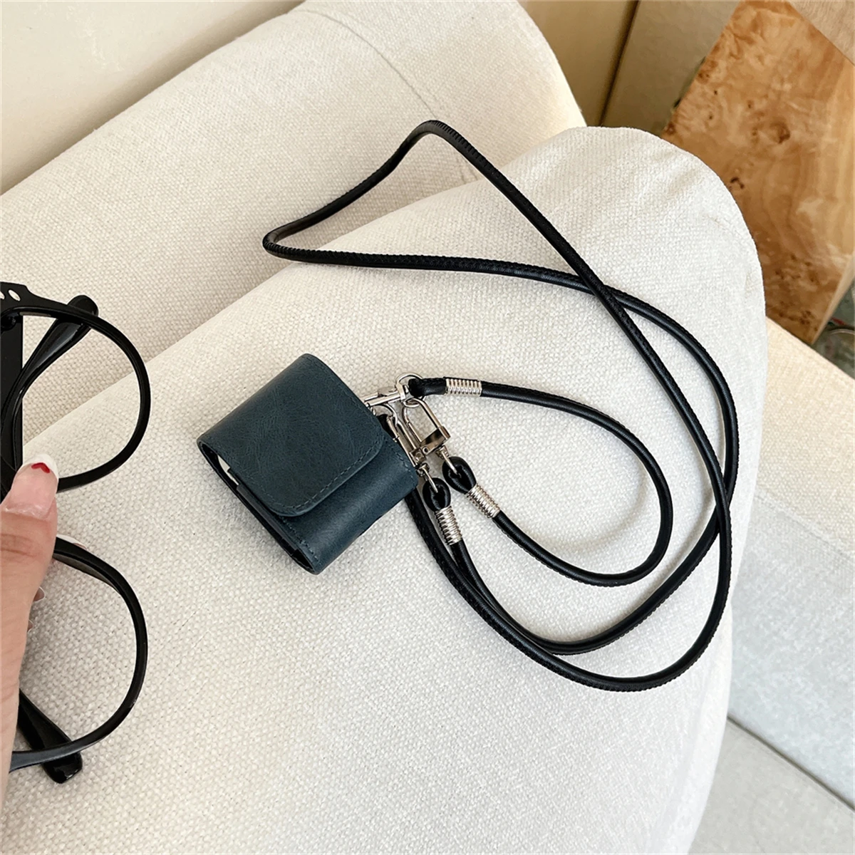 Кожаный чехол для Apple Airpod Pro 1-го 2-го 3-го поколения Bluetooth наушники