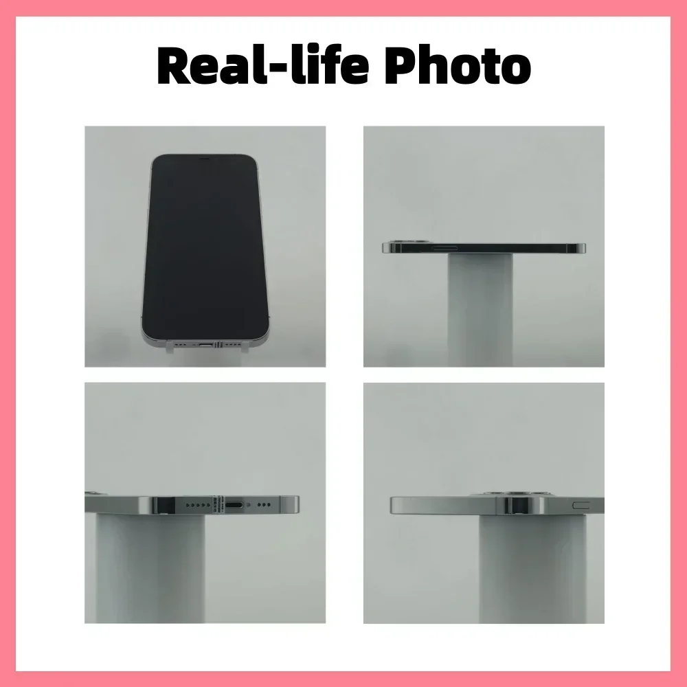 Фото Б/у Apple iPhone 12 Pro, китайская версия, поддержка всех сетей, разблокирован, Face ID, iOS, мобильный телефон, 128 ГБ/256 ГБ, бывший в употреблении iPhone №4