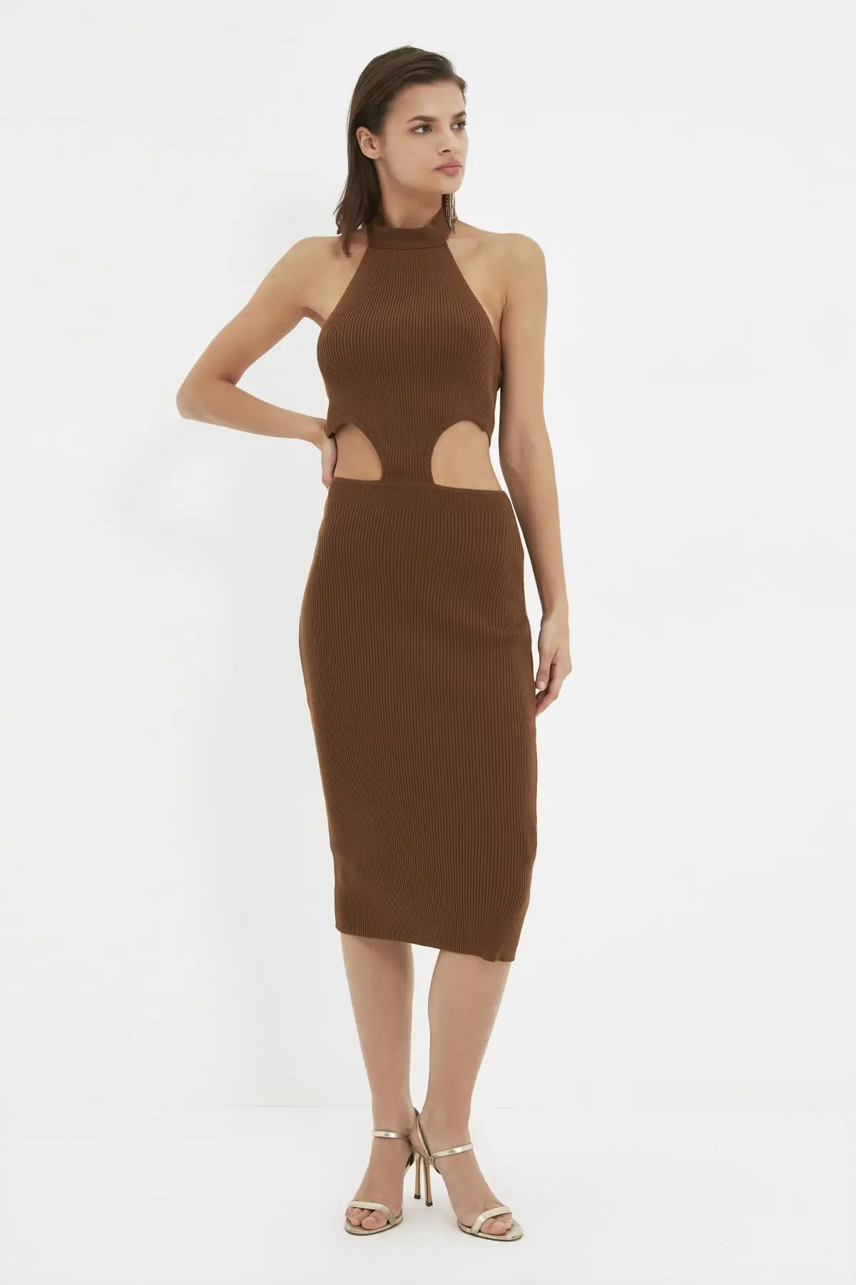 

Trendyol Collar Detail Dress TPRAW22EL1482