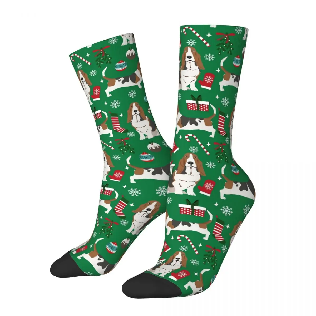 

Носки мужские компрессионные в стиле Харадзюку, счастливые забавные рождественские повседневные сумасшедшие носки с принтом собак, пород животных, в стиле ретро, хип-хоп