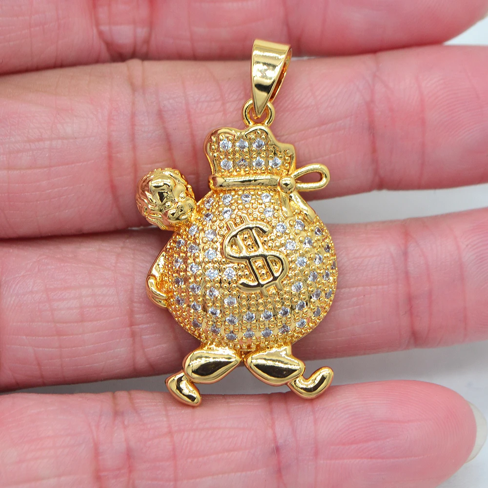 Ювелирное изделие с подвеской в стиле хип-хоп