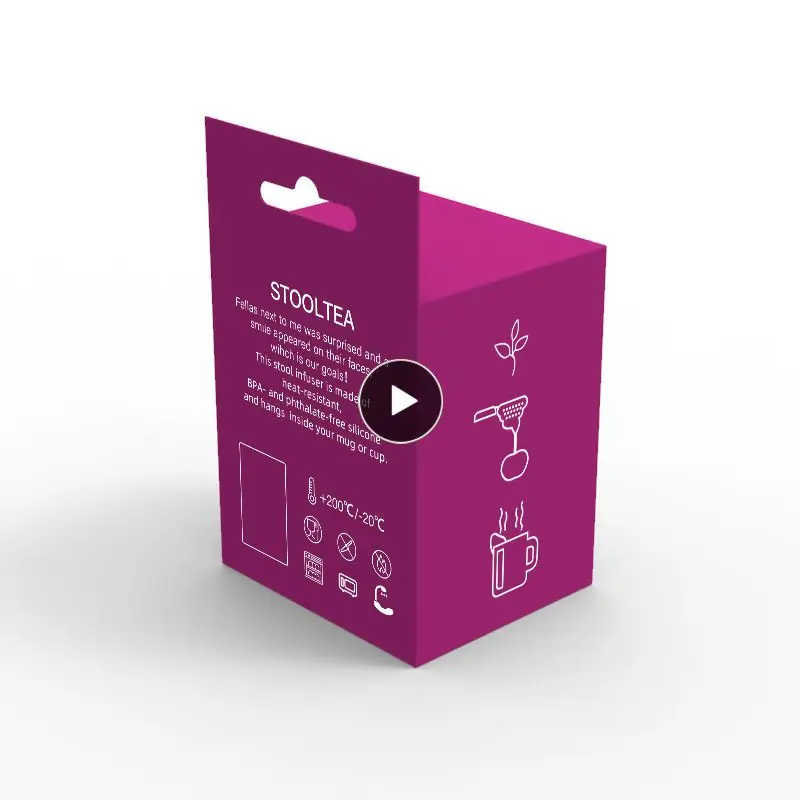 

Decompression Toys Silicone Tea Infuser Creative Poop Shaped Fun Herbal Tea Bag Reusable Coffee Infuser Strainer Tea Accessories