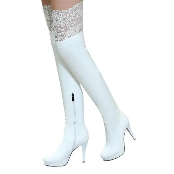 Женские резиновые сапоги женская осенняя обувь пикантная зимняя на высоком