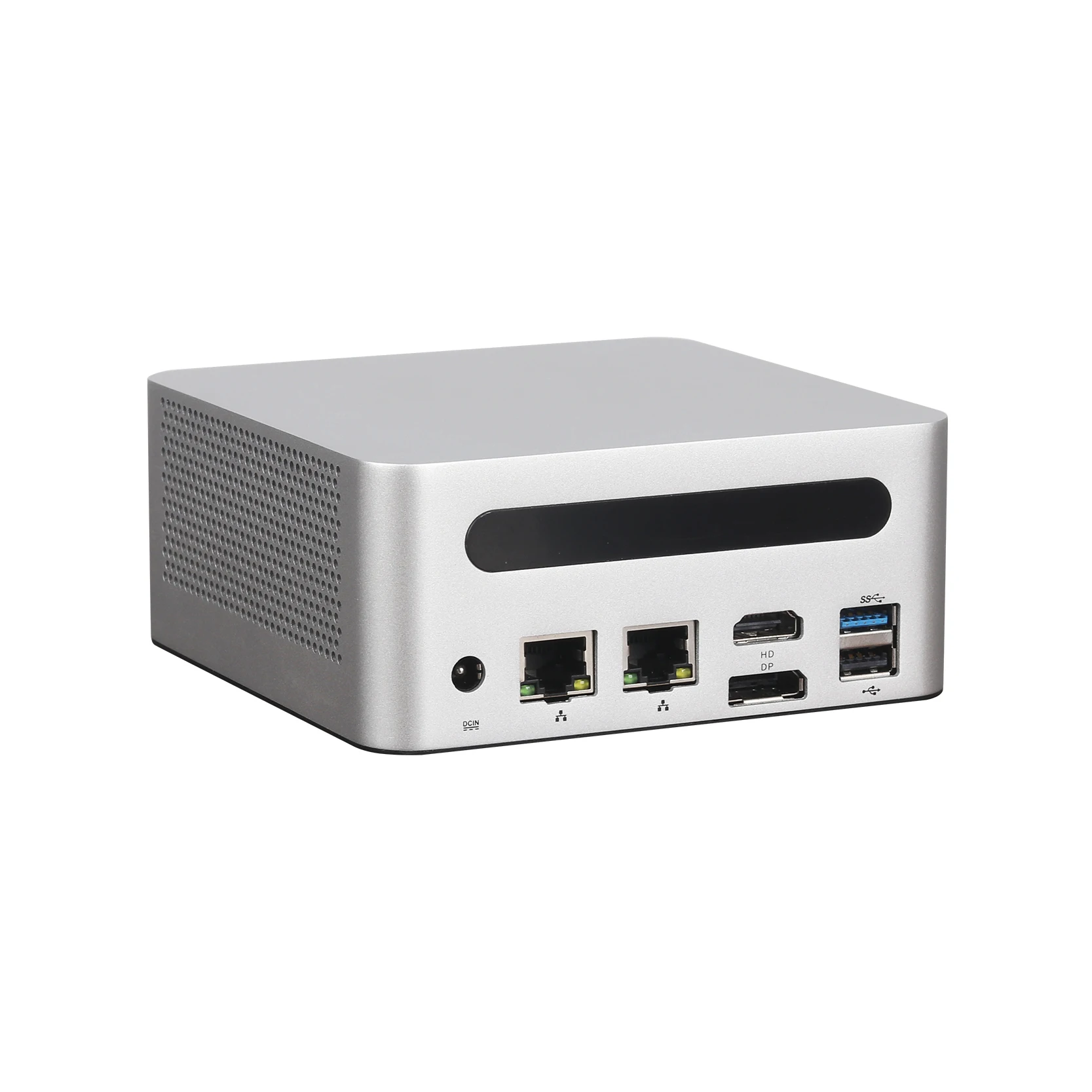 Игровой мини-ПК AMD RYZEN7 8845HS с поддержкой WIN10 LINUX 2xDDR5 2xM.2 2280 Pcie 4xUSB 1xTYPE-C 1xHDMI2.1 2x2.5GbE LAN