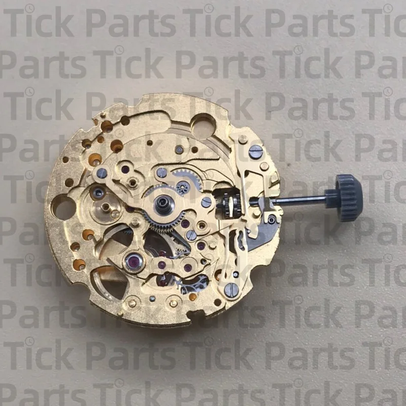 Новый оригинальный автоматический механический механизм miyota 82S0 золотой белый