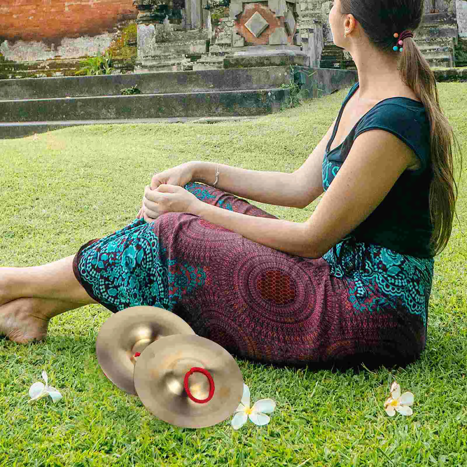 Медная тарелка перкуссия детские игрушки музыкальный инструмент ручные