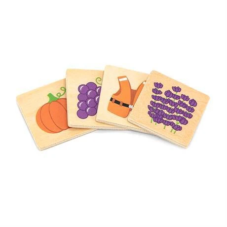 Viga Toys Деревянный пазл-игра Изучаем цвета в коробке 44505 |