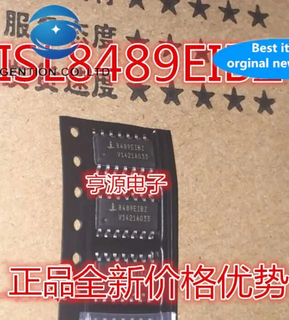 

10 шт., 100% оригинальные новые ISL8489EIBZ ISL8489 SOP16 8489EIBZ