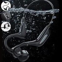 bone conduction sports bluetooth headphone not in ear waterproof noise reduction earphone running exercise headset music player