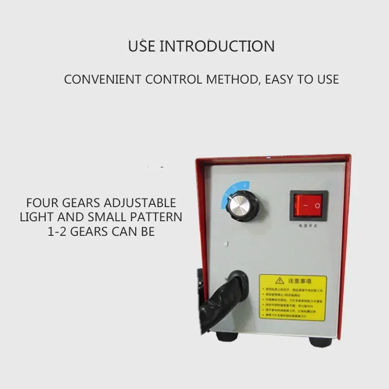 220 В/350 Вт пневматический долбежный станок для резины гравировальный