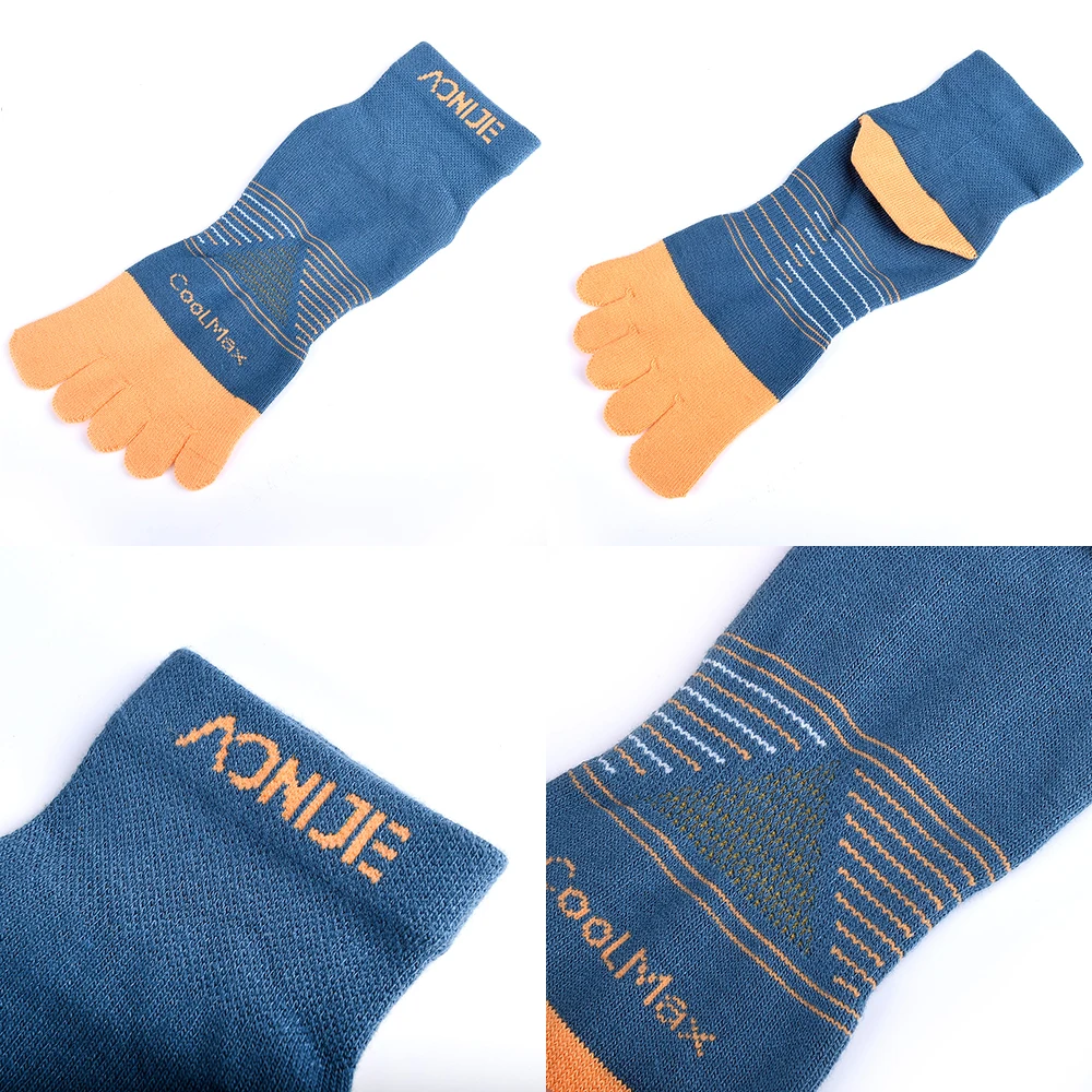 AONIJIE E4806 Toe Barefoo Socks Mini Crew Five Fingers Ultra Cycling Running Soccer Basketball Sports Yoga Men Women Marathon