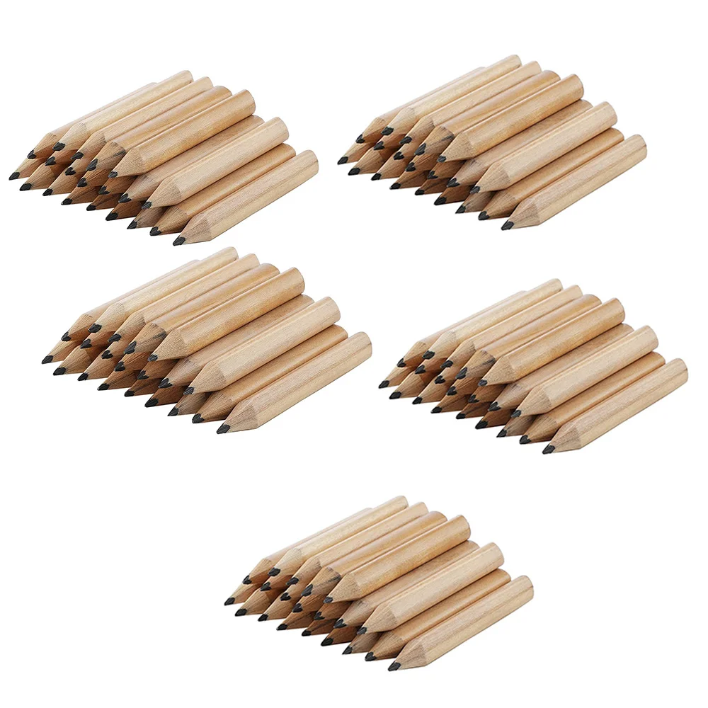 

100Pcs 3.5Inch Wood Pencil, Beginner Writing Pencil,Students Sketch Pencil Stationery,Hexangular B