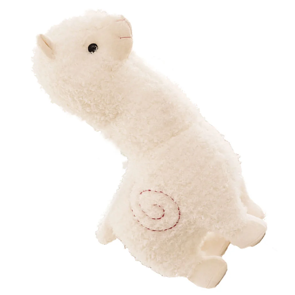 

Alpaca Zoo Animals Toys Stuffed Chic Sheep Toys Kids And Lovers Birthday Gift 28cm (White)