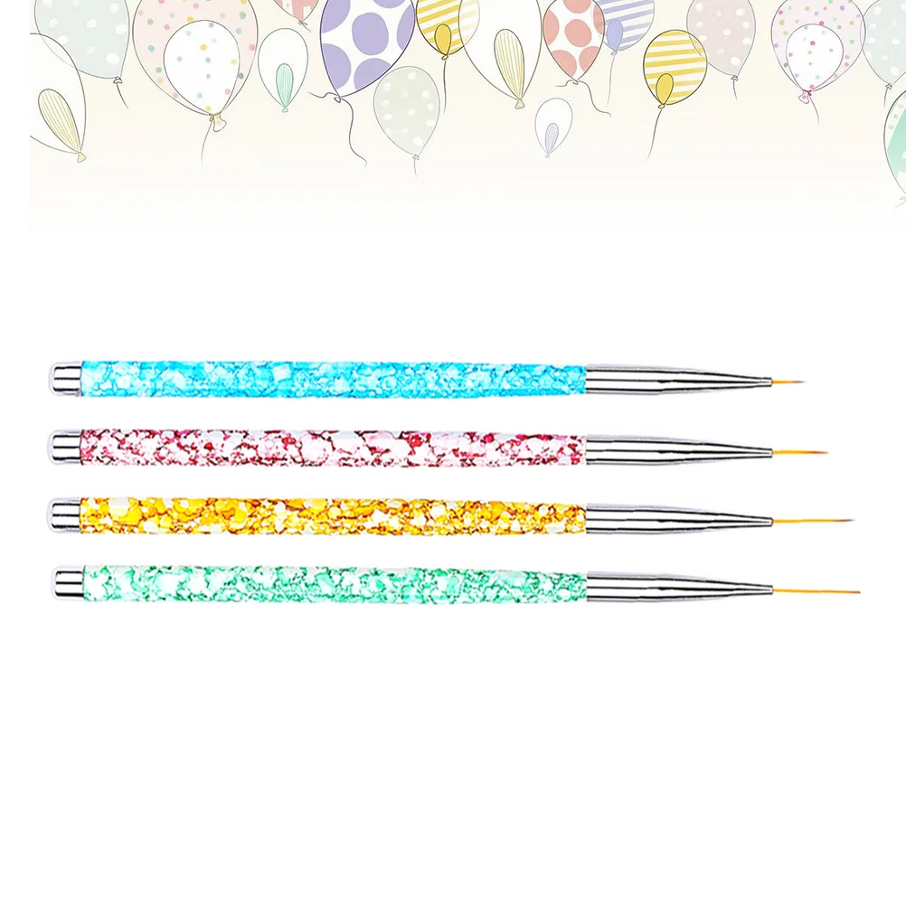 

Nail Brush Pen Drawing Nailspainting Line Brushesmanicure Tools Drill Polish Detailpoint Pensliner Set Tips Dotting