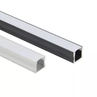 yangmin free shipping 2 5mpcs 50mlot silver u shape internal width 12mm led aluminum channel system with cover