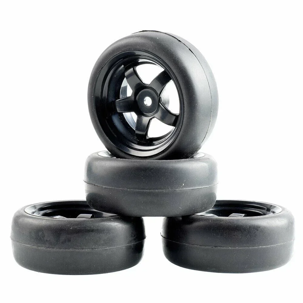 RC 6030-6018 Наборы гладких гоночных шин и колес для туристического автомобиля HSP HPI 1:10