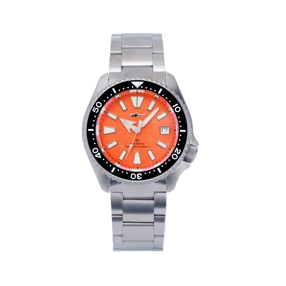 Tactical Frog Mens Diver Watches Titanium Automatic Mechanical Wristwatch 200M Waterproof Luminous Sapphire NH35 Ceramic Bezel
Tactical Frog Mens Diver Watches Titanium Automatic Mechanical Wristwatch 200M Waterproof Luminous Sapphire NH35 Ceramic Bezel