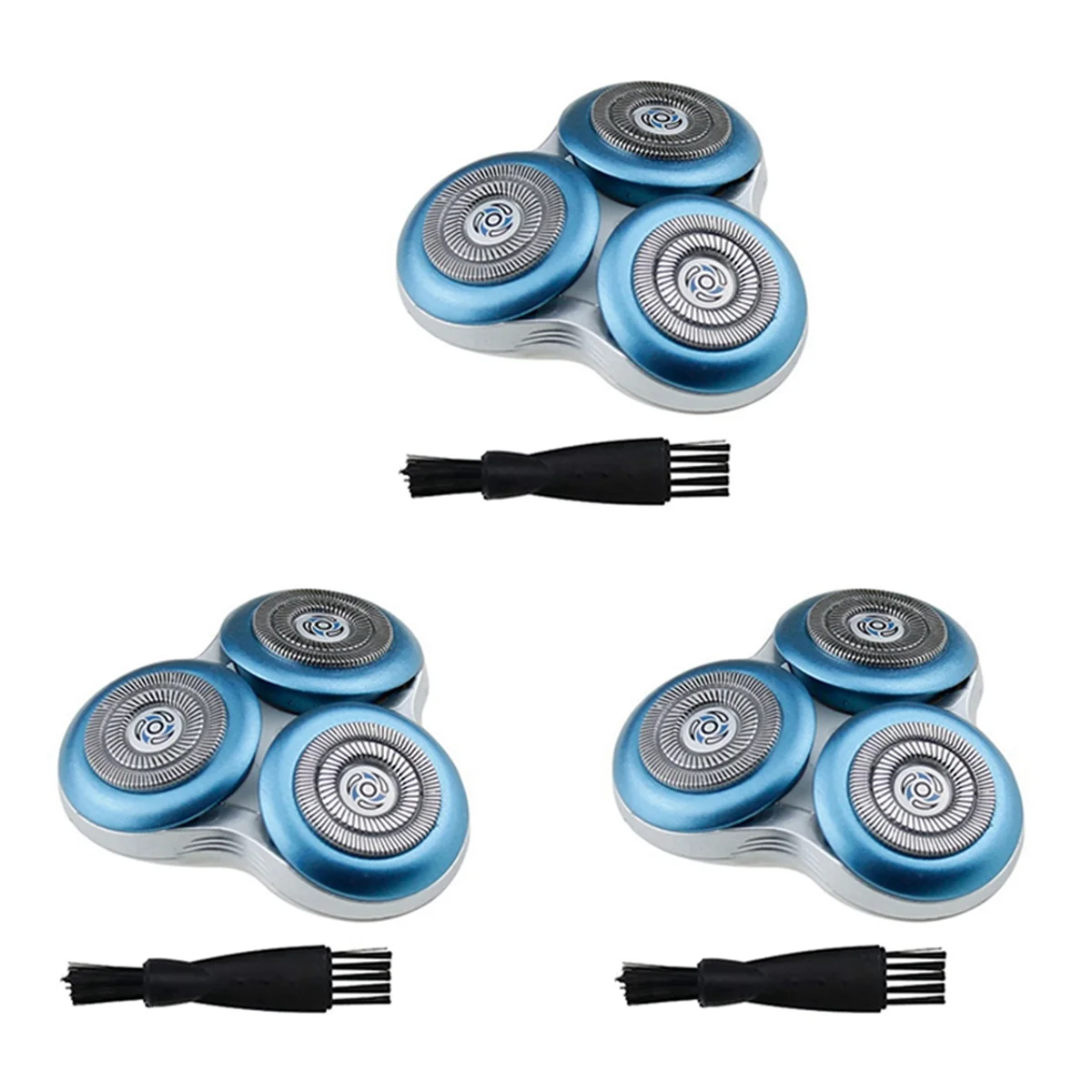 

3X Shaver Head Cutter for Philips Series 7000 9000 RQ10 RQ11 RQ12 111 SH90/52/70 S9711 S9511 Razor Blades Cover