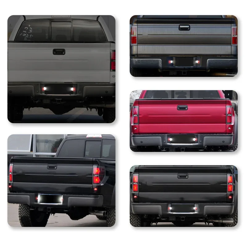2 шт. подсветка для номерного знака Ford F150 F250 F350