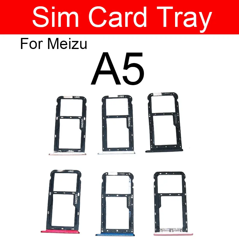 Держатель лотка для SIM-карты Meizu A5 Max Metal X адаптеры слота разъем карт запасные