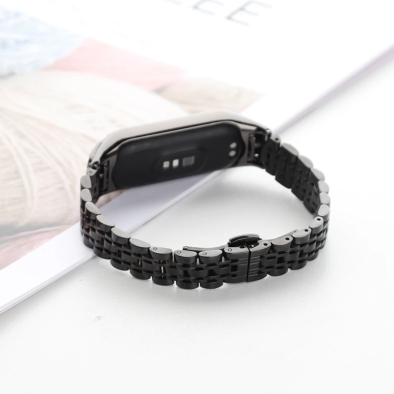 Metal Strap For Xiao Mi Band 7 6 5 4 3 Stainless Steel Bracelet Wristband For Miband 6 smart bracelet wristband Miband 4 Correa