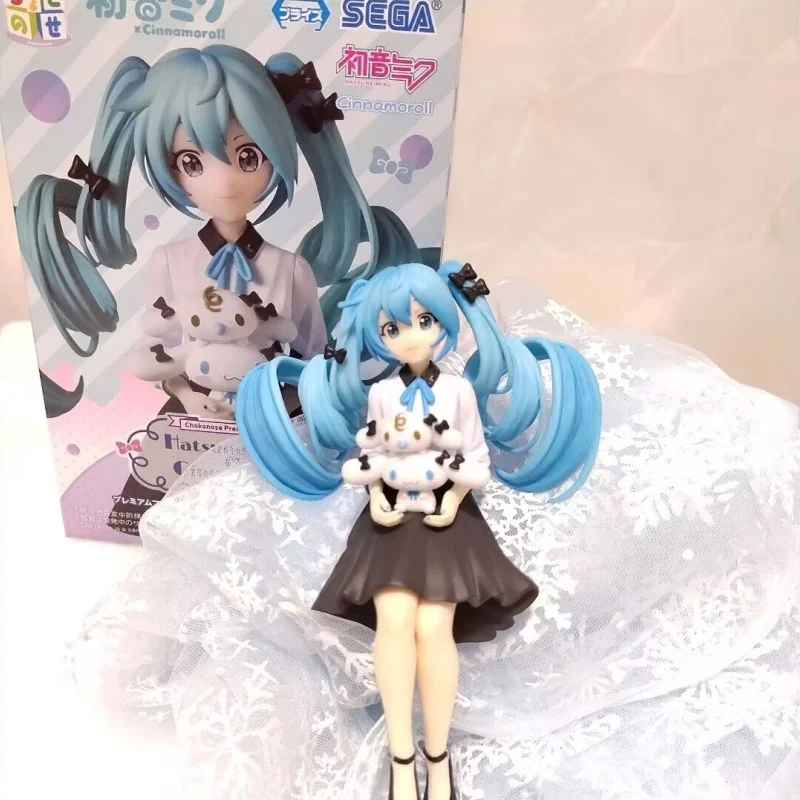 Новый оригинальный SEGA Luminasta Hatsune Miku Noddle Stopper аниме фигурка игрушки фигурку ПВХ