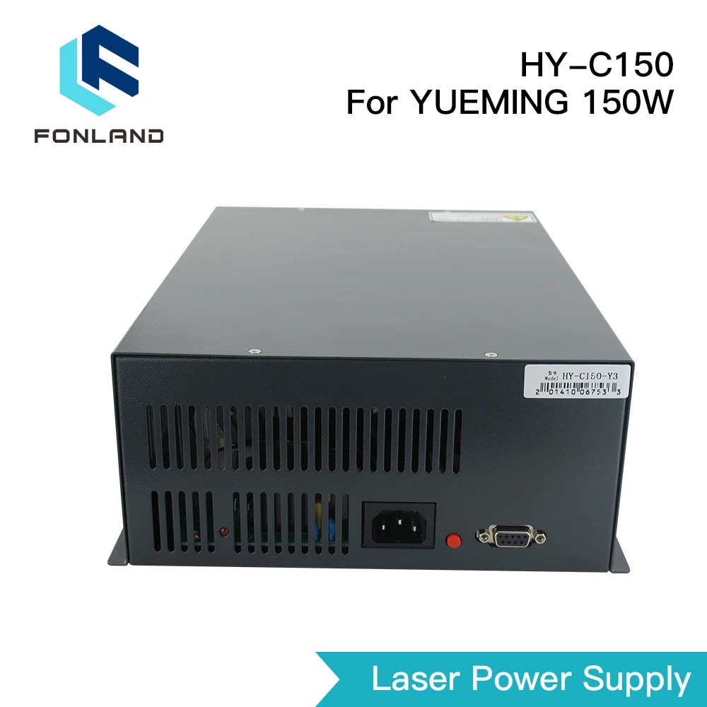 FONLAND HY-C150 CO2 Laser Power Supply 150W For YUEMING Engraving / Cutting Machine enlarge
