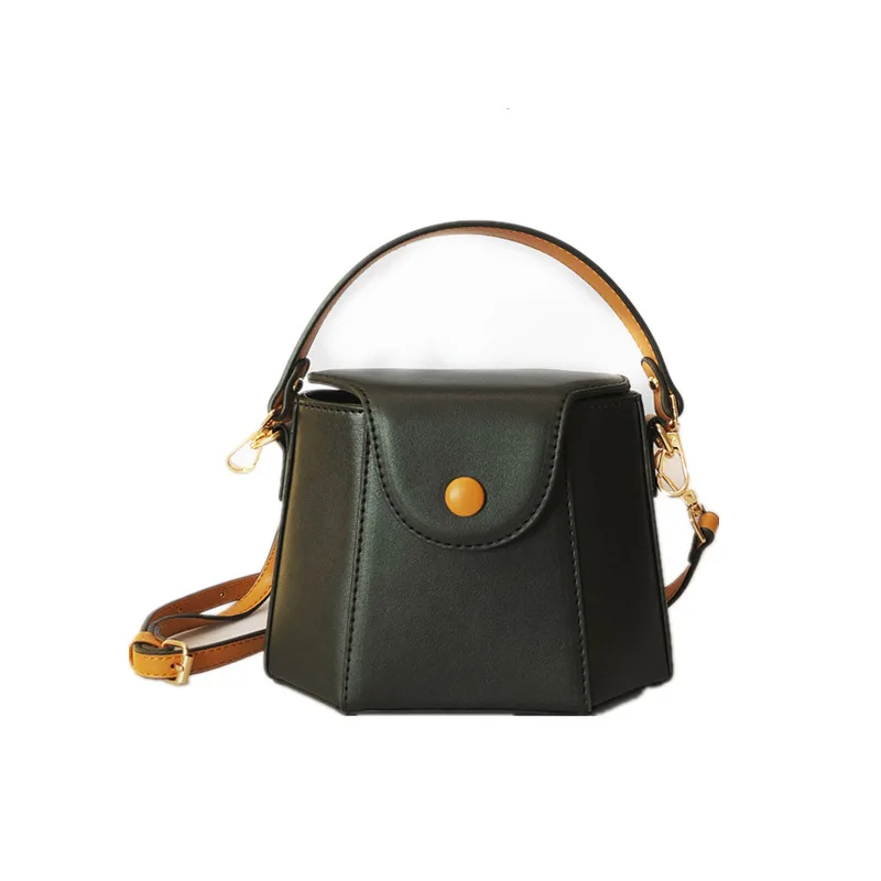 

2022 New Arrivals Women's PU Leather Shoulder Bag Solid Color Simple Style Bucket Bag Versatile Casual Daily Shopping Girl's Bag