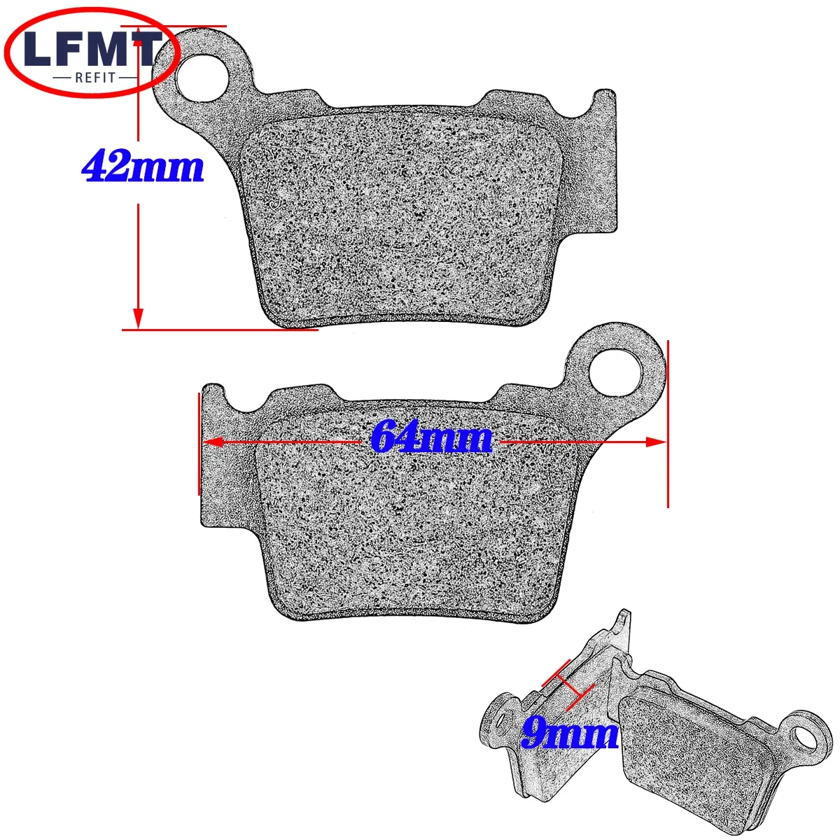 Комбинированные тормозные диски для мотоцикла спереди и сзади KTM XC EXC SX SXF EXCF XCW XCFW