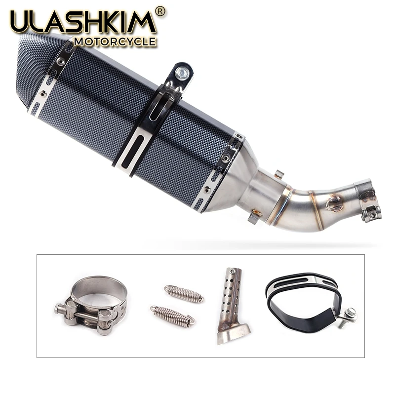 

Слип-он для выхлопных газов Yamaha YZF R3 R25 MT03 MT-03 YZF-R3 2014-2018 мотоциклетный глушитель Escape средняя связь контактная труба