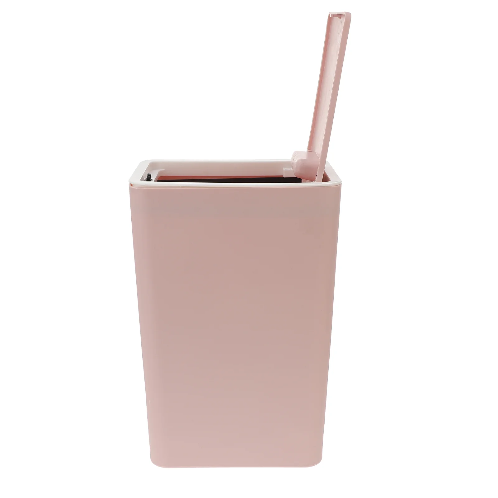 

1Pc Household Push Type Trash Can Kitchen Waste Container Trash Can with Lid