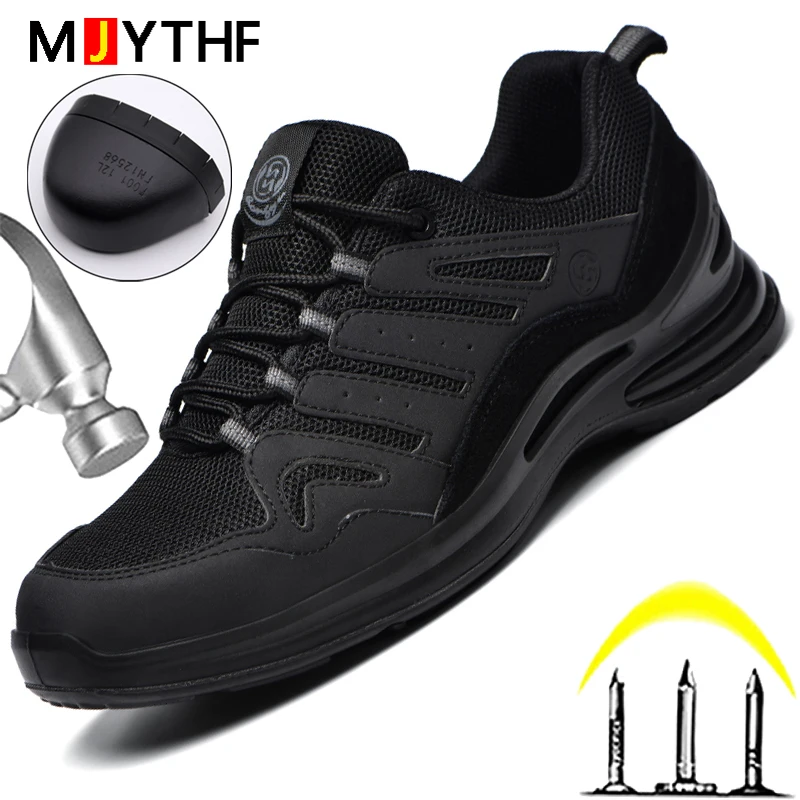 

6KV Insulation And Oil Resistance Industrial Shoes Steel Toe Safety Shoes Men Anti-smash Anti-puncture Work Sneakers Men Shoes