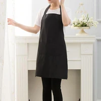 color apron with pocket large cooking for women men aprons clothes waterproof oil proof chefs kitchen apron