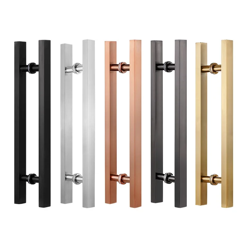 Fingerprint-free Stainless Steel Push Pull Door Handle, Soli