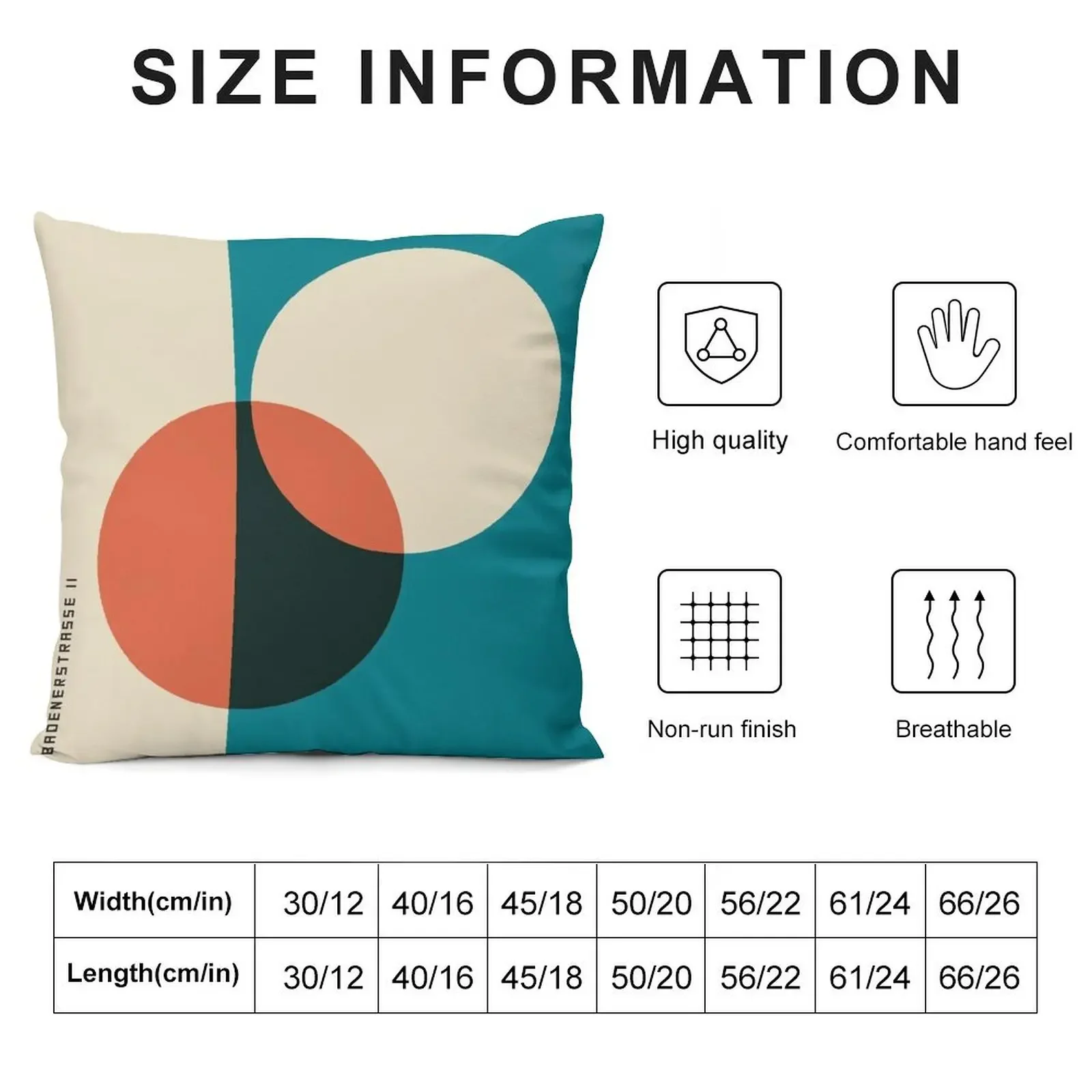 BAUHAUS AUSSTELLUNG 1978 декоративная подушка для дивана