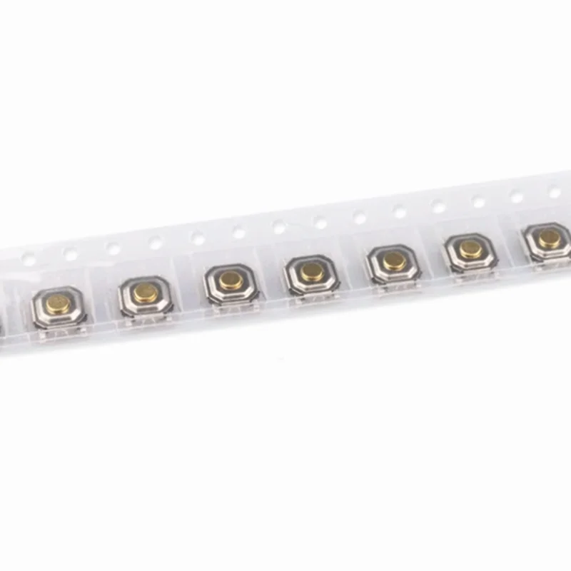 

50/100 шт. 4X4X1,5 мм SMD тактильный тактовый кнопочный микропереключатель 4*4*1,5 мм кнопка с медной головкой ключи кнопка 4Pin