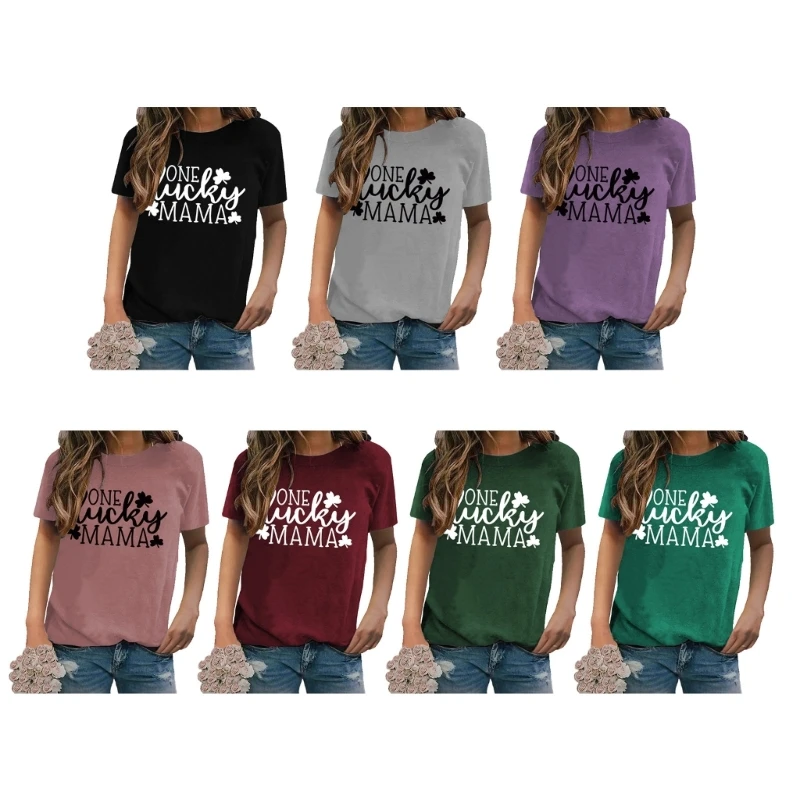 

Футболка на удачу, женская футболка с коротким рукавом