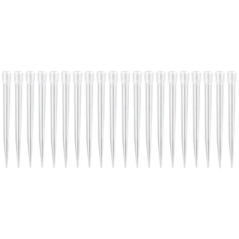 

600 pcs Transparent Liquid Pipette Pipettor Tips Plastic Nozzle Tips Accessories