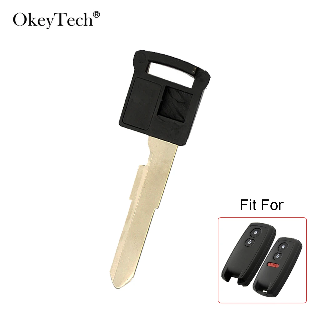 

OkeyTech New Smart Card Insert Small Key For Suzuki Swift SX4 Grand Vitara Remote Keydiy Replacement Car Key Uncut Blank Blade