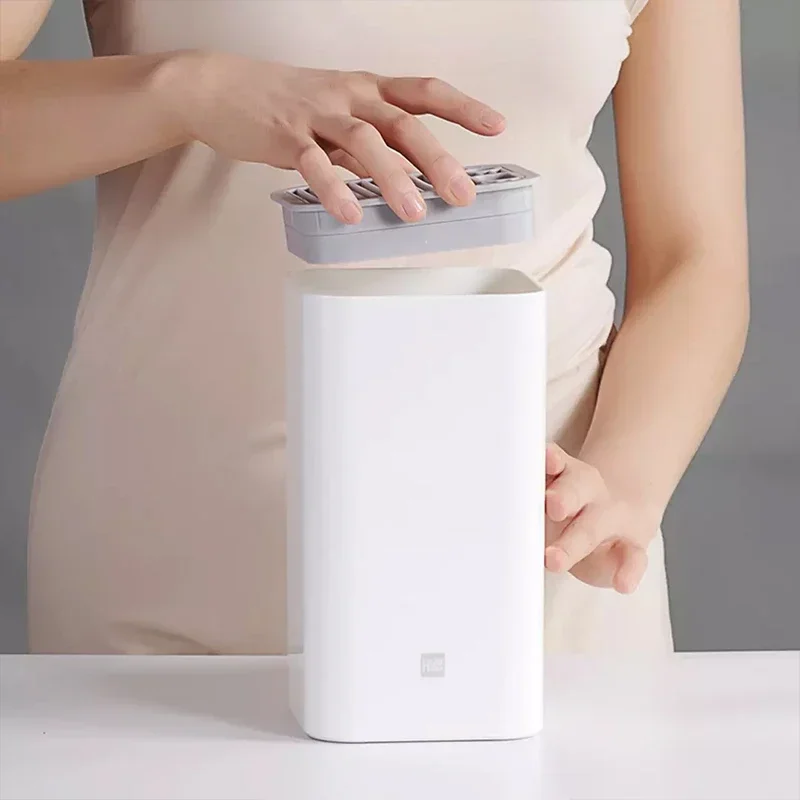 Фото Многофункциональная подставка для кухонных ножей Youpin Huohou: держатель для инструментов, блок для ножей, полка для варочных панелей, хромированная. №4