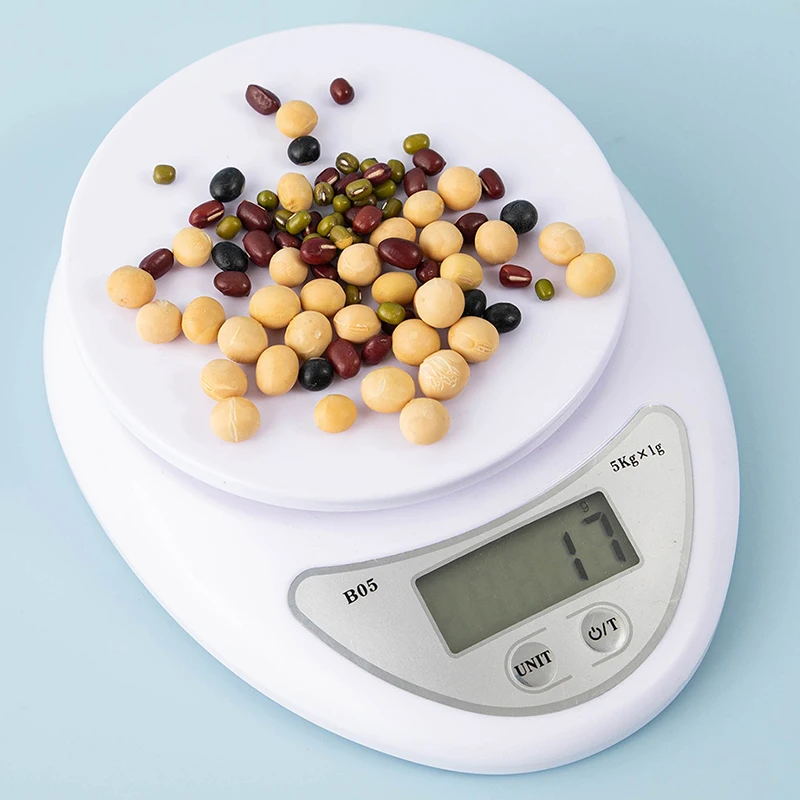 

5kg/1g Portable Digital Scale Kitchen Food Scale LED Electronic Scales Food Balance Measuring Weight Scales Mini Household Tool
